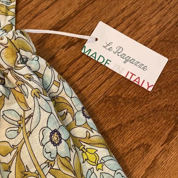 NWT Le Ragarre made in Italy linen skirt very lightweight, floral, size small. - Picture 3 of 13